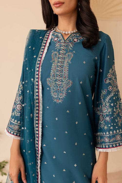 Azmera - 3 PC Embroidered Dress