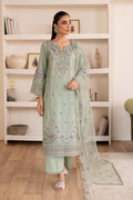 Sageen - 3 PC Embroidered Dress