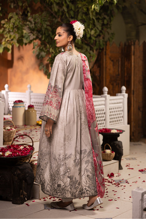 Afreen - Cotton Cambric Frock (3PC)